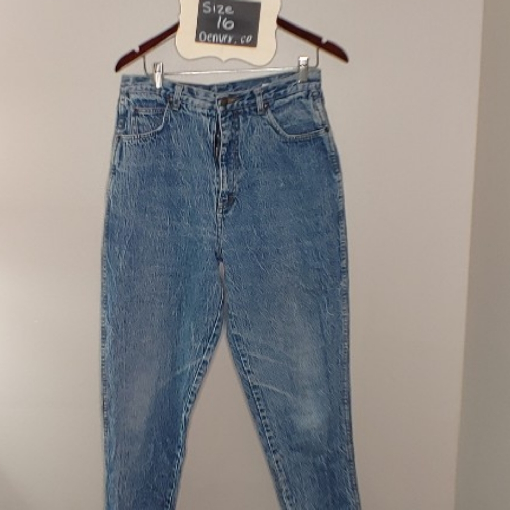 High waist vintage jeans